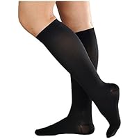 アルケア アンシルク・2 弾性ストッキング 足首の圧迫圧(27hPa/20mmHg) 18473 ブラック M