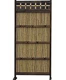 竹垣袖垣　お庭を和風に演出　竹垣（（幅88ｃｍ×高さ190cm））※メーカー直送