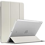 MS factory iPad Air2 用 カバー ケース アイパッド エア2 Air 2 背面透明 スマートカバー 耐衝撃 ソフト フレーム オートスリープ サンド グレー 灰色 IPDA2-S-TPU-SGY
