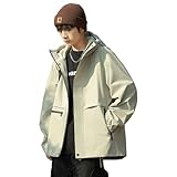 [Zummit Trek] メンズ ウィンドブレイカー ジャケット 三合一 撥水 防風 登山 釣り 透湿性 大きいサイズ アウトドア