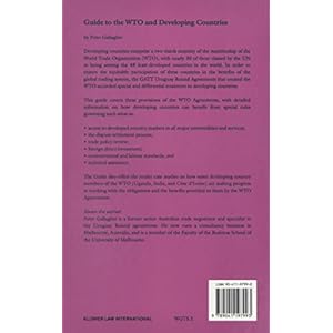 Guide to the Wto and Developing Countries (Wto Guide Series, 2)