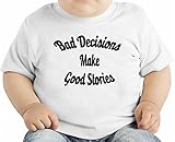 Bad Decisions オーガニックベビーTシャツ 12 - 18 Months