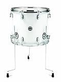 Pacific Drums PDCM1416TTPW 14 x 16 Inches Floor Tom with Chrome Hardware - Pearlescent White [並行輸入品]