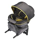 エールベベ 『日本製・安心トリプル保証付』回転型チャイルドシート クルット4i プレミアム 【ISOFIX取付】 新生児から4歳用 (360度 サイレントターン/ふわふわヘッドクッション/ワイドサンシ