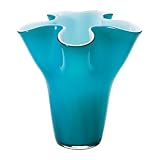 フリル花器 津軽びいどろ工房 WT/TB F-77492