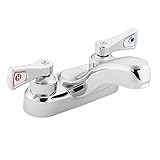 Moen 8210 Commercial M-Dura 4-Inch Centerset Lavatory Faucet 2.2 gpm, Chrome [並行輸入品]