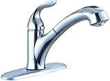 Premier 126969 Waterfront Single-Handle Kitchen Faucet with Pull-Out Spout, Chrome by Premier Faucet