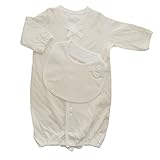 ホワイトドット 2wayドレススタイセット:オーガニックコットン100%