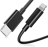 Quntis ライトニングケーブル 1本 2m タイプC 急速充電 ケーブル MFi認証 PD3.0対応 Type C 高耐久 充電ケーブル iPhone 14/ 13/ 12/ SE(第2世代)/ 11/ X/ 8/ 8 Plus/iPad 各種対応 ブラック