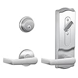 Schlage RS210F SAT 626 CAM Camelot by Saturn Mechanical Interconnected Lock, Satin Chrome [並行輸入品]