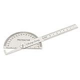 ラウンドヘッドロータリー分度器ステンレス測定ツール