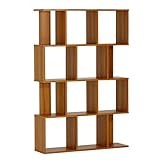 arne ディスプレイラック 木製 完成品 棚 4段 日本製 alto W-4 北欧チーク