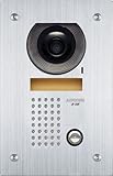 Aiphone JF-DVF Flush-Mount Audio/Video Door Station for JF Series Intercom System, Stainless Steel F