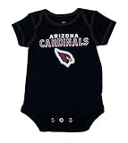 Arizona Cardinals Infant Onesieサイズ12ヶ月チームロゴボディスーツ – ブラッククリーパー
