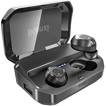 【最新版 Bluetooth 5.0 120時間連続駆動】 ワイヤレスイヤホン Bluetooth ワイヤレス イヤホン IPX7完全防水 Bluetooth イヤホン 3500mAh充電式収納ケース付き 120時間連続駆動 SBC / AAC対応 Hi-Fi 高音質 3Dステレオサウンド Bluetooth ワイヤレス イヤホン ノイズキャンセリング 左右分離型 ブルートゥース イヤホン マイク内蔵 自動ペアリング Siri対応 iPhone/ipad/Android適用