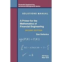 Solutions Manual - A Primer For The Mathematics Of Financial
