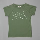 オーガニックコットン 半袖Tシャツ バード (6-12ヶ月(70～80))