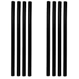 EnHike 耐熱シリコンチューブ ST-350 & ST-330 & ST-340 & ST-310用 φ4-φ6×125mmカット済み4本 (ブラックx2)