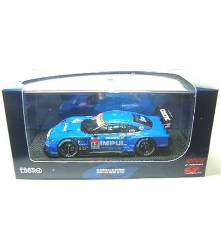 Amazon.co.jp: エブロ 1/43 ザナヴィ ニスモ GT-R 2008 #23