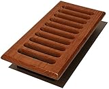 Decor Grates W412-M Wood Slot Floor Register, Medium Oak, 4-Inch by 12-Inch [並行輸入品]