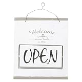 Paseo Wooden Door Plate WC-11WH