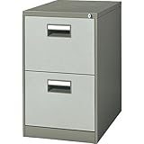 kokuyo ファイリングキャビネット B4 2段 グレー W458×D620×H740mm B4-02