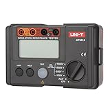 UNI-T UT501A 1000V 絶縁抵抗計 グランドテスタ メグホメータ 電圧計 LCDバックライト付き
