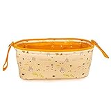 スタジオジブリ ベビーシリーズ トトロがいっぱい ベビーカー収納バスケット イエロー
