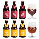 【クラフトビール ビール ギフト 飲み比べ】馨和 KAGUA Rouge／Saison 各3本 瓶 ボトル 330ml × 6本／飲み比べセット 誕生日 高級 贈り物 高級ビール 詰め合わせ お祝い（アワード受賞歴多数）