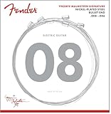 Fender エレキギター弦 Yngwie Malmsteen Signature Electric Guitar Strings, .008-.046, Nickel-Plated Steel
