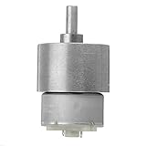 37mm 12v dc 60rpm high torque geared gear box micro electric