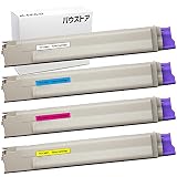 バウストア OKI TC-C3BK1 TC-C3BC1 TC-C3BM1 TC-C3BY1 互換トナーカートリッジ ４色セット COREFIDO C824dn C835dnw C835dnwt C844dnw