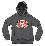 NFL BIG BOYS YOUTH Primaryロゴパフォーマンスプルオーバースウェットシャツパーカー、さまざまなチーム L