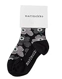 marimekko Kids Unikko ベビーソックス・52169343693(19-21(12cm～13cm)/black×grey(col.95))