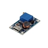 Lovoski 　2A　USB ブースターボード　 DC-DC　ステップアップモジュール　2-24v入力電圧