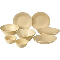 Amazon.co.jp: rebirth(リバース) ナチュラルシリーズ 食器セット 8点