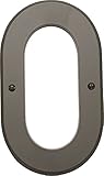 Atlas Homewares RCN0-O 5.5-Inch Mission House Number-0, Aged Bronze [並行輸入品]