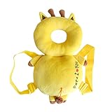 ange select 赤ちゃん ベビー 頭保護 けが防止 セーフティー リュック型 クッション (イエローS)