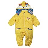 【梅春防寒】 CHILD CHAMP(チャイルド チャンプ) エステルピーチアニマル中綿入りジャンプスーツ 80cm/Y NO.C-86154561