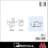 e-kanamono ロイヤル パネルサート ZP-2R クローム