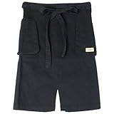 monkuwa ギャルソンエプロン ストレッチ ブラック