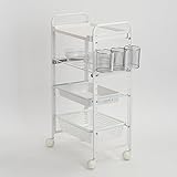 自由組立エステワゴン 4段 ( 4-A ) ( 23111+23113+23117+23116+23118+23120 ) [ エステワゴン ネイルワゴン キッチンワゴン マルチワゴン サイドワゴン キャスター付き 収納 業務用 サロン ワ