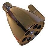 LASCO 08-2263 Speakman Style Brass Shower Head with 1/2-Inch Female Pipe Thread and Six Plungers, Me