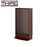 【JAJAN】フィギュアラック「サード(3rd)」レギュラー[扉ロータイプ 本体]幅55cm奥行19cm高さ98cm ブラウン【正規品】[鍵付きコレクションケース][棚プレ対象商品][展示用ラック・観賞用ケース]