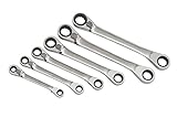 Expert E111109 12-Point Metric Reversible Ratcheting Wrench Set, 6-Piece [並行輸入品]