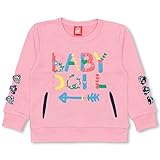 BABYDOLL(ベビードール） 袖リボントレーナー 100cm ローズピンク