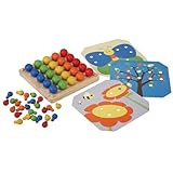 PlanToys Plan Preschool Creative Peg Boad Preschool おもちゃ [並行輸入品]