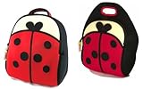 Dabbawalla Bags Cute As A Bug Ladybug Kids Backpack and Lunch Bag Gift Set [並行輸入品]