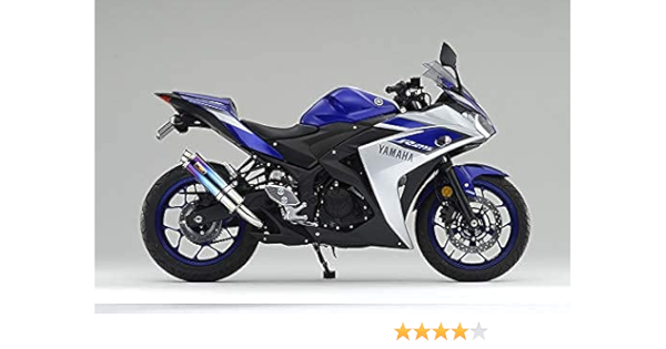 Amazon ヤマハ Yzf R25 R03 Aria アリア スリップオン チタンマフラー Type C カールエンド 511 So 001 01 スリップオン 車 バイク