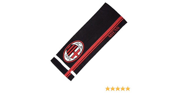 Amazon Ac Milan Acミラン スポーツタオル Blk Acm Acミラン Ac Milan ハット